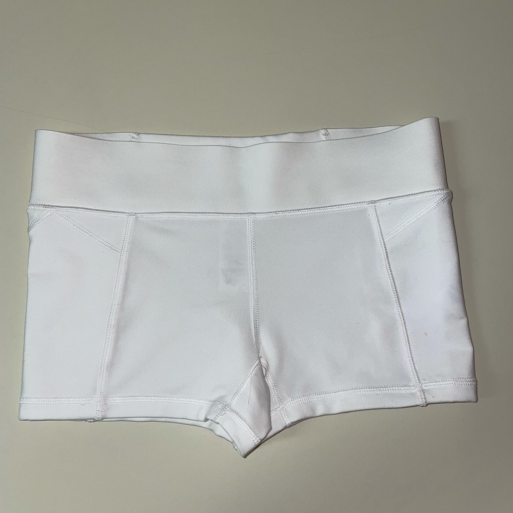 Ivivva White Size 7, Fitted Run Shorts